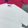 69310ef9908475d562cd8efd LV-Inspired 25S New Streetwear Short Sleeve T-Shirt, Unisex Design with 3D Embroidered Logo, Premium 40s 260g Cotton Fabric