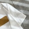 69310f6d908475d562cd8f22 LouisVuitt Men and Women's Short-Sleeve T-Shirt with Logo Leather Patch - 2025 Spring/Summer New Arrival