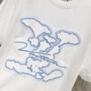 69310fce908475d562cd8f32 1V 25SS Spring New Arrival T-Shirt! 260g High-Density Cloud-Embroidered Cotton Fabric, Comfortable to Wear. Minimalist Design, Fashionable and Trendy. Slightly Loose Fit for Casual Comfort, Suitable for Various Occasions. Whether Shopping, Hanging Out with Friends, or Relaxing, This T-Shirt Adds Style and Personality to Your Look.
