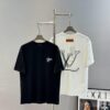69311190908475d562cd8f62 Donkey Brand 25S New Streetwear T-Shirt Unisex – Heavy Embroidery Recommended! 260g Pure Cotton Fabric with 3D Embroidered Logo on Chest, Back Design Inspired by Classic LV Texture, Full Labels Included