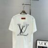 69311217908475d562cd8f82 Donkey Brand 25S New Streetwear T-Shirt Unisex – Heavy Embroidery Recommended! 260g Pure Cotton Fabric with 3D Embroidered Logo on Chest, Back Design Inspired by Classic LV Texture, Full Labels Included