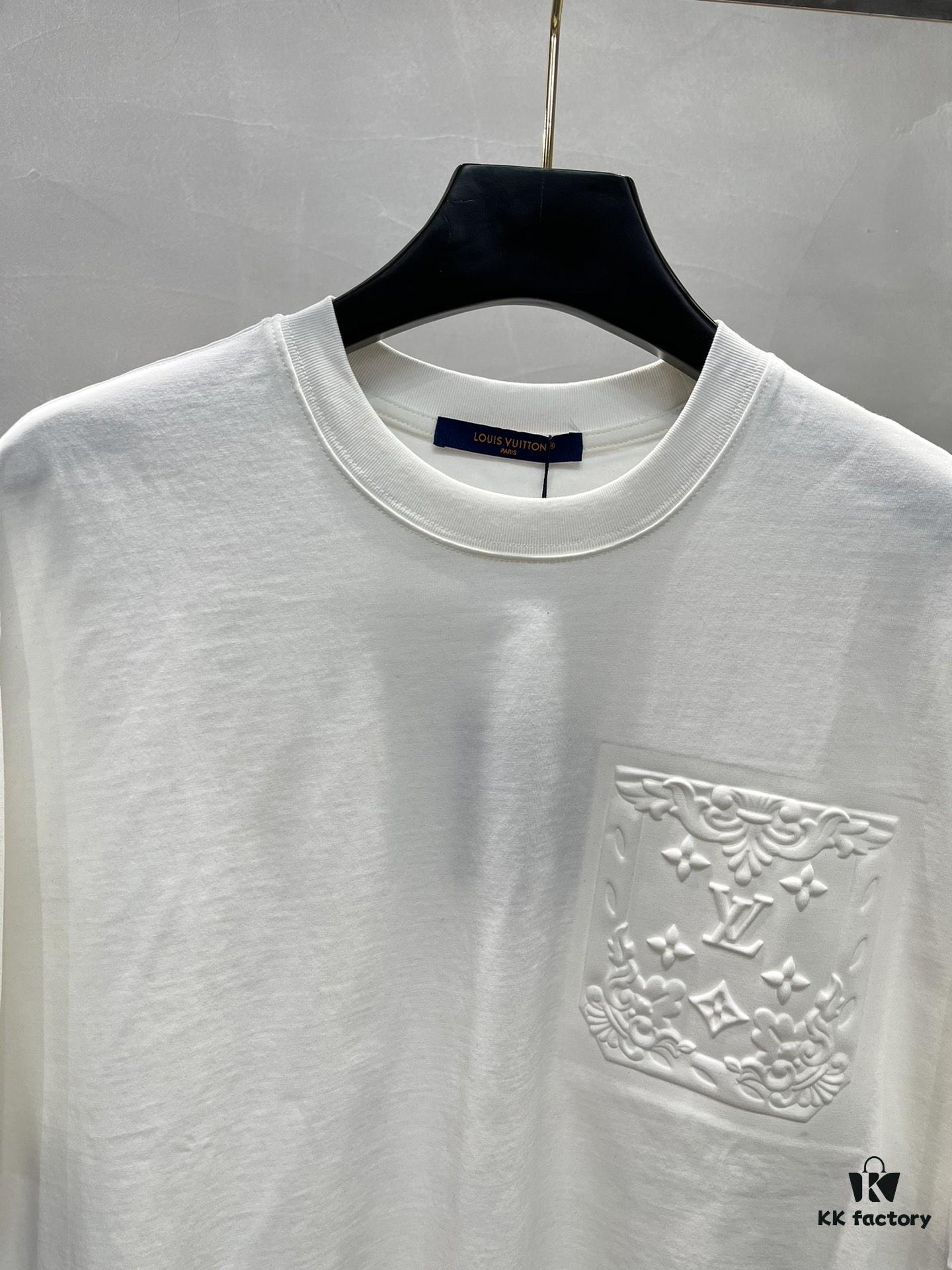 6931126b908475d562cd8f95 Donkey Brand * 25s New Arrival Streetwear T-Shirt, Bestseller Recommendation, Unisex Design with Embossed Chest Logo and Patch Pocket Letter Pattern, 260g Pure Cotton Fabric for Ultimate Comfort, Full Triple Labels, Available in Black and White