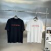 6931128a908475d562cd8f9c LV-Inspired 2025 New Fashion Short Sleeve T-Shirt, Unisex Design with 3D Embroidered Logo, Premium 40-Single 260g Cotton Fabric, Stylish and Highly Recognizable