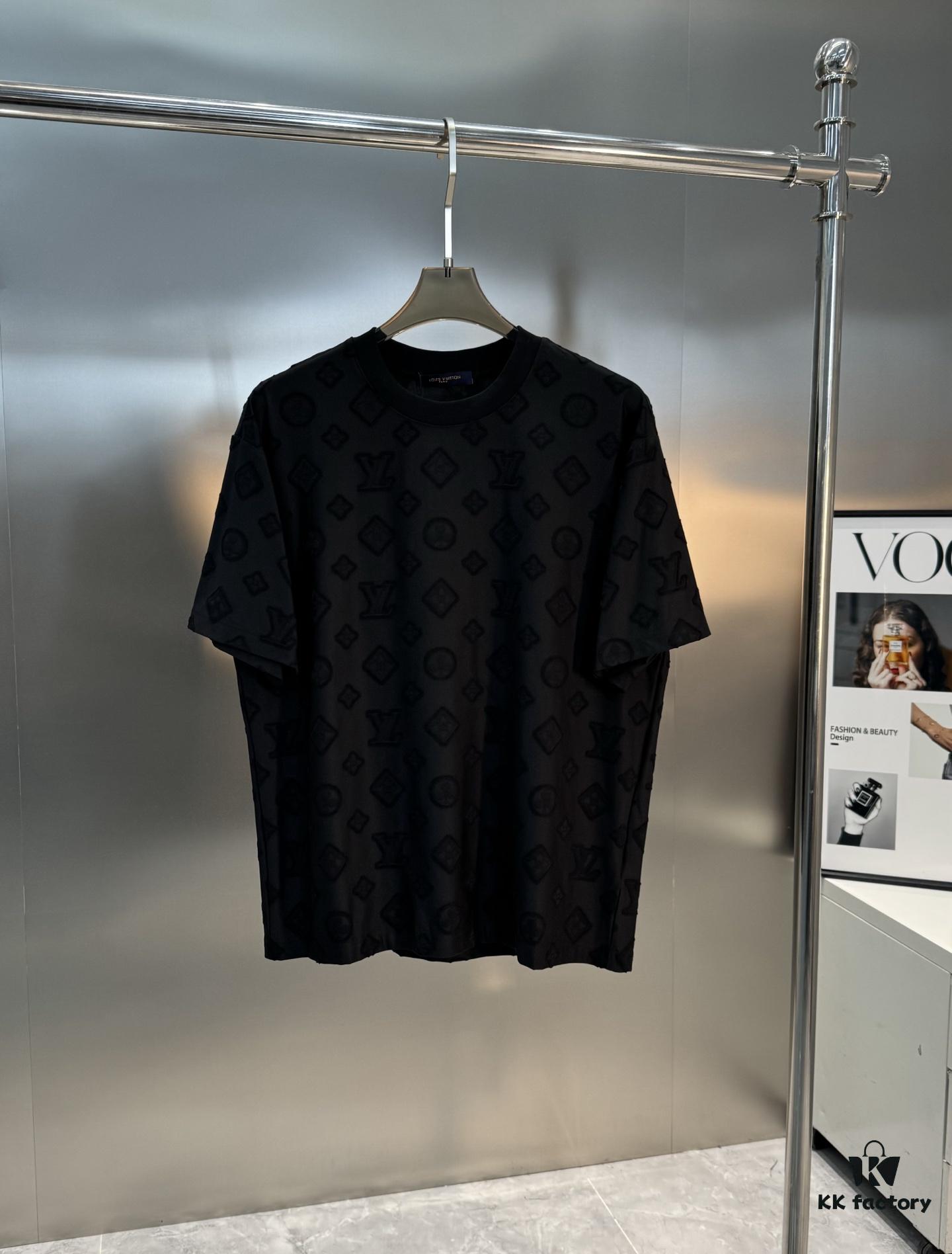 693112ab908475d562cd8fa6 Donkey Brand * 25s New Arrival Unisex T-Shirt, Double-Sided Heavy Embroidered Tee with Classic Letter Design, Naturally Woven Jacquard Fabric in Fresh Colors, Layered Logo Craftsmanship, Premium 260g Pure Cotton Custom Fabric, Reinforced Collar Ribbing, High-Quality Seam Detailing on Shoulders
