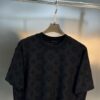 693112af908475d562cd8fa7 Donkey Brand * 25s New Arrival Unisex T-Shirt, Double-Sided Heavy Embroidered Tee with Classic Letter Design, Naturally Woven Jacquard Fabric in Fresh Colors, Layered Logo Craftsmanship, Premium 260g Pure Cotton Custom Fabric, Reinforced Collar Ribbing, High-Quality Seam Detailing on Shoulders
