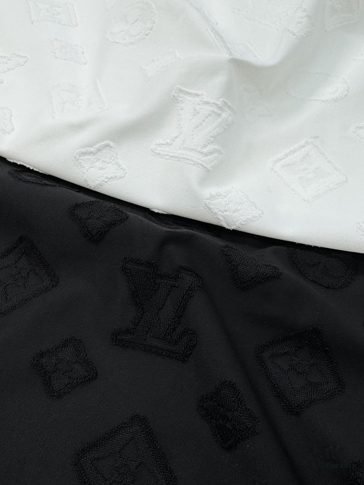 693112b6908475d562cd8fab Donkey Brand * 25s New Arrival Unisex T-Shirt, Double-Sided Heavy Embroidered Tee with Classic Letter Design, Naturally Woven Jacquard Fabric in Fresh Colors, Layered Logo Craftsmanship, Premium 260g Pure Cotton Custom Fabric, Reinforced Collar Ribbing, High-Quality Seam Detailing on Shoulders
