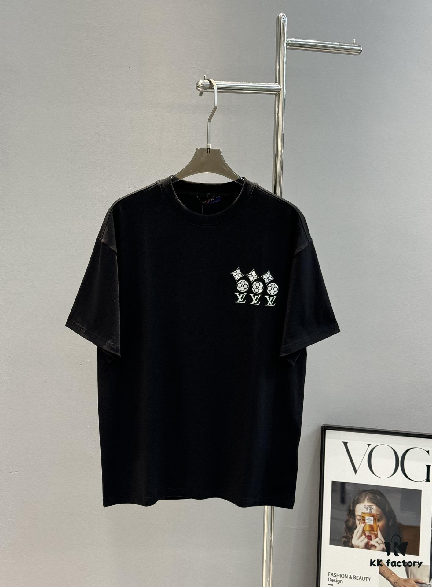 693112da908475d562cd8fb7 Donkey Brand 2025 New Streetwear T-Shirt, Unisex Design with Classic Logo Embroidery on Chest, 3D Lettering, Simple and Stylish, Highly Recommended