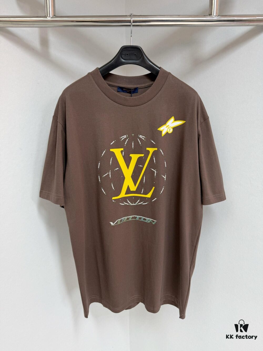 69311445908475d562cd9007 1V25ss Diamond Route Crew Neck Short Sleeve T-Shirt
