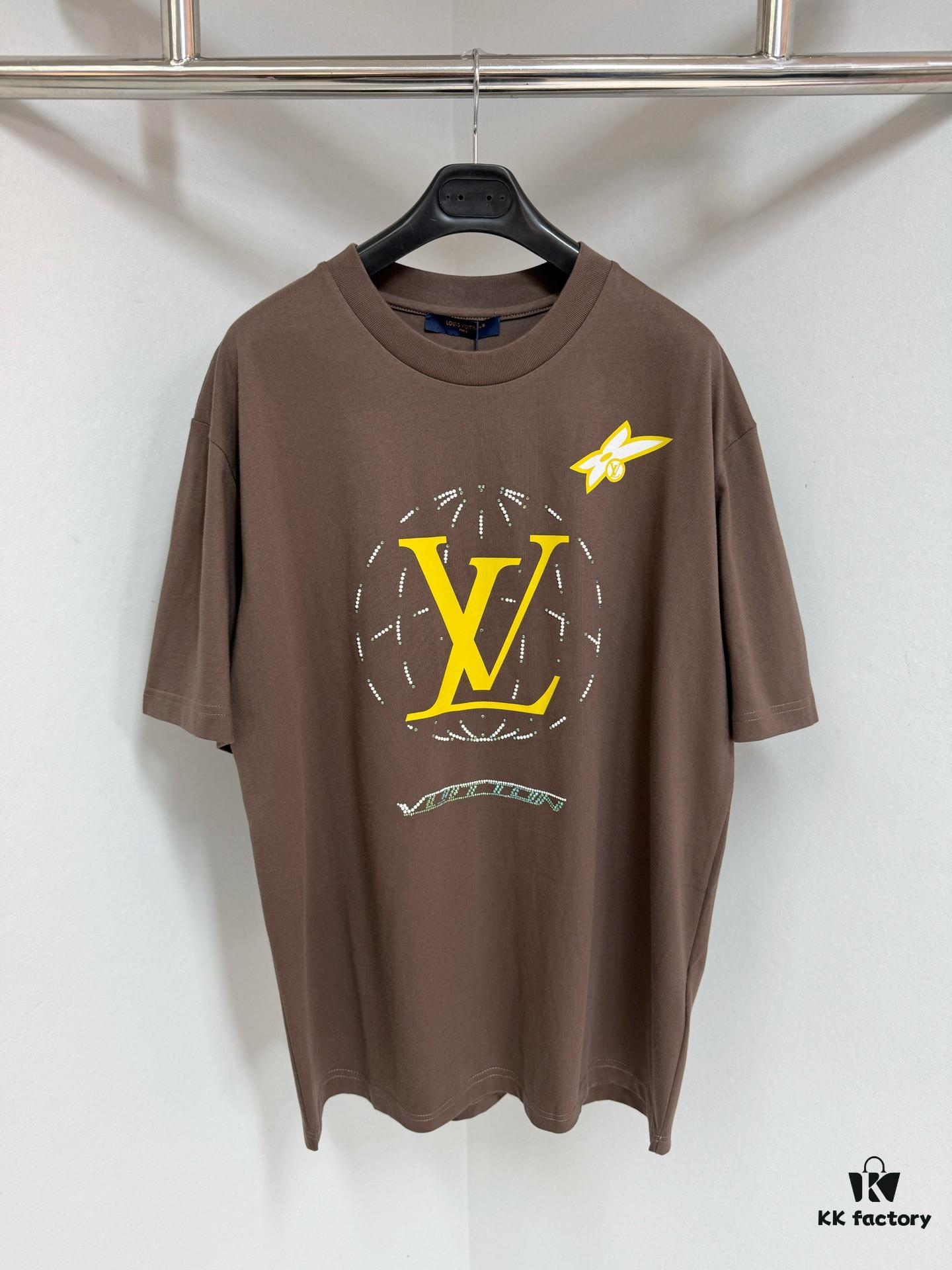 69311445908475d562cd9007 1V25ss Diamond Route Crew Neck Short Sleeve T-Shirt