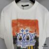 69311539908475d562cd9034 1V 2025SS Colorful Print Paris Rooftop Rhinestone Signature T-Shirt