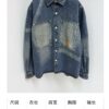 69311583908475d562cd9046 1V 25SS New Arrival Utility Shirt Crafted from Cotton Denim with Sun-Faded Effect for Spring/Summer 2025, Featuring a Left Chest Pocket with Marque L.Vuitton Déposée Suede Patch, Mother-of-Pearl Buttons and Rivets Exuding Refined Charm, Perfectly Paired with Matching Trousers