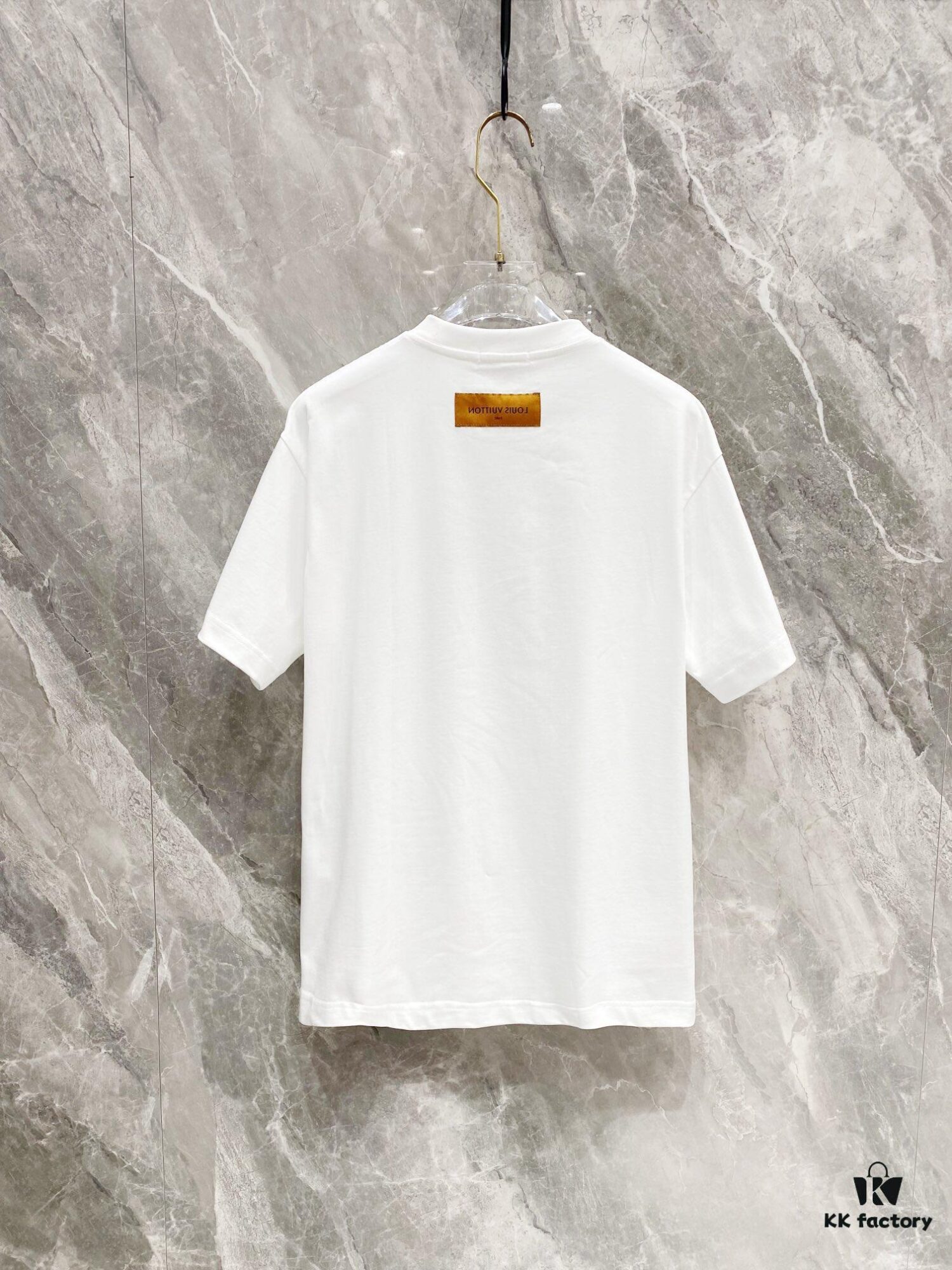 69311639908475d562cd9079 LV 25SS Spring Collection Latest Classic Hand-Drawn Logo Heavyweight T-Shirt! High-End Quality Original Counter Round Neck, Top-Tier Craftsmanship with Imported Premium Custom Silk Yarn, Exceptional Feel and Design