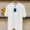693116ac908475d562cd9087 LV 2025 Spring/Summer New Short Sleeve T-Shirt! Runway-Inspired Fashion Casual Tee with Designer Logo – Premium 100% Cotton, Soft and Breathable, Unisex Loose Fit with Slightly Dropped Shoulder and Round Neck