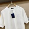 693116c6908475d562cd908a LV 2025 Spring/Summer New Short Sleeve T-Shirt! Runway-Inspired Fashion Casual Tee with Designer Logo – Premium 100% Cotton, Soft and Breathable, Unisex Loose Fit with Slightly Dropped Shoulder and Round Neck