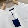 693116d5908475d562cd908d LV 2025 Spring/Summer New Short Sleeve T-Shirt! Runway-Inspired Fashion Casual Tee with Designer Logo – Premium 100% Cotton, Soft and Breathable, Unisex Loose Fit with Slightly Dropped Shoulder and Round Neck