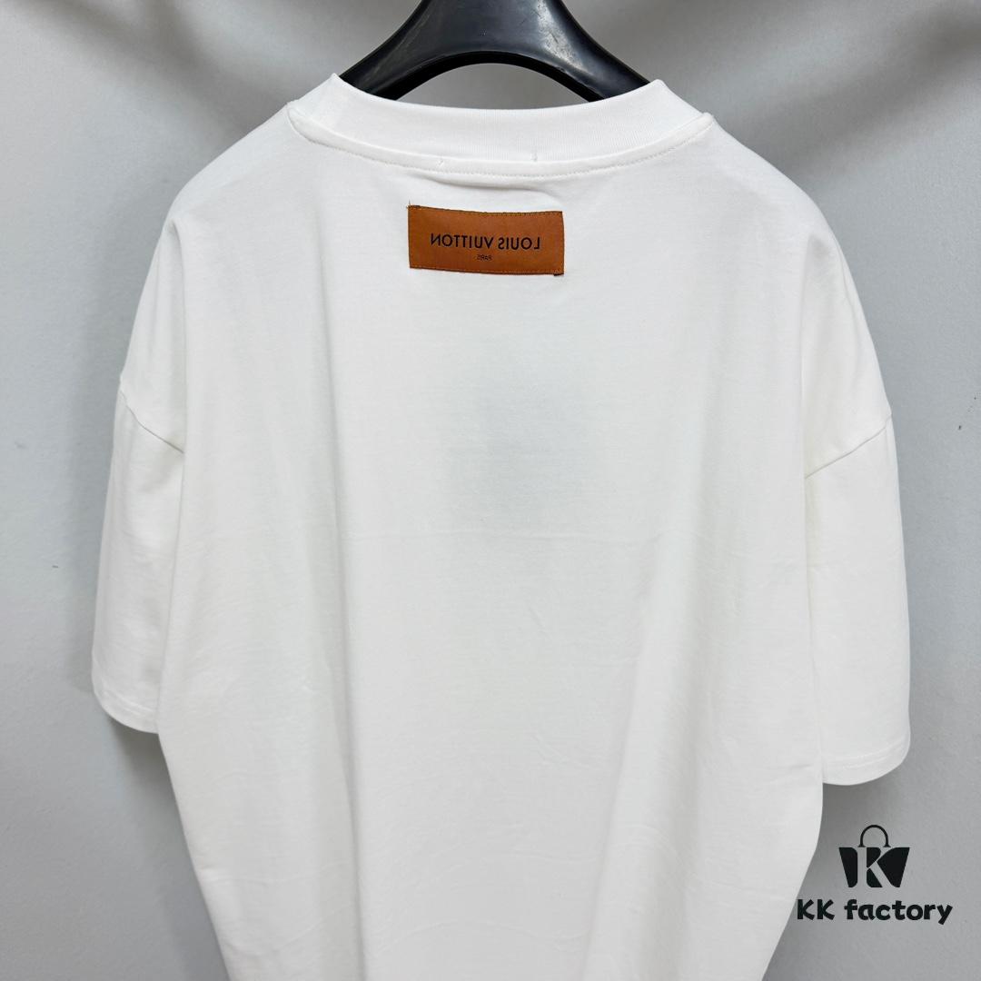 6931182b908475d562cd90e2 1V 24 Short Sleeve Custom T-Shirt, 260g Same-Dye Batch Fabric, Super Soft Feel, Latest Spring Summer Style, OS Dropped Shoulder Fit, Stylish and Unique, Extremely Versatile Unisex Design, Must-Have Basic