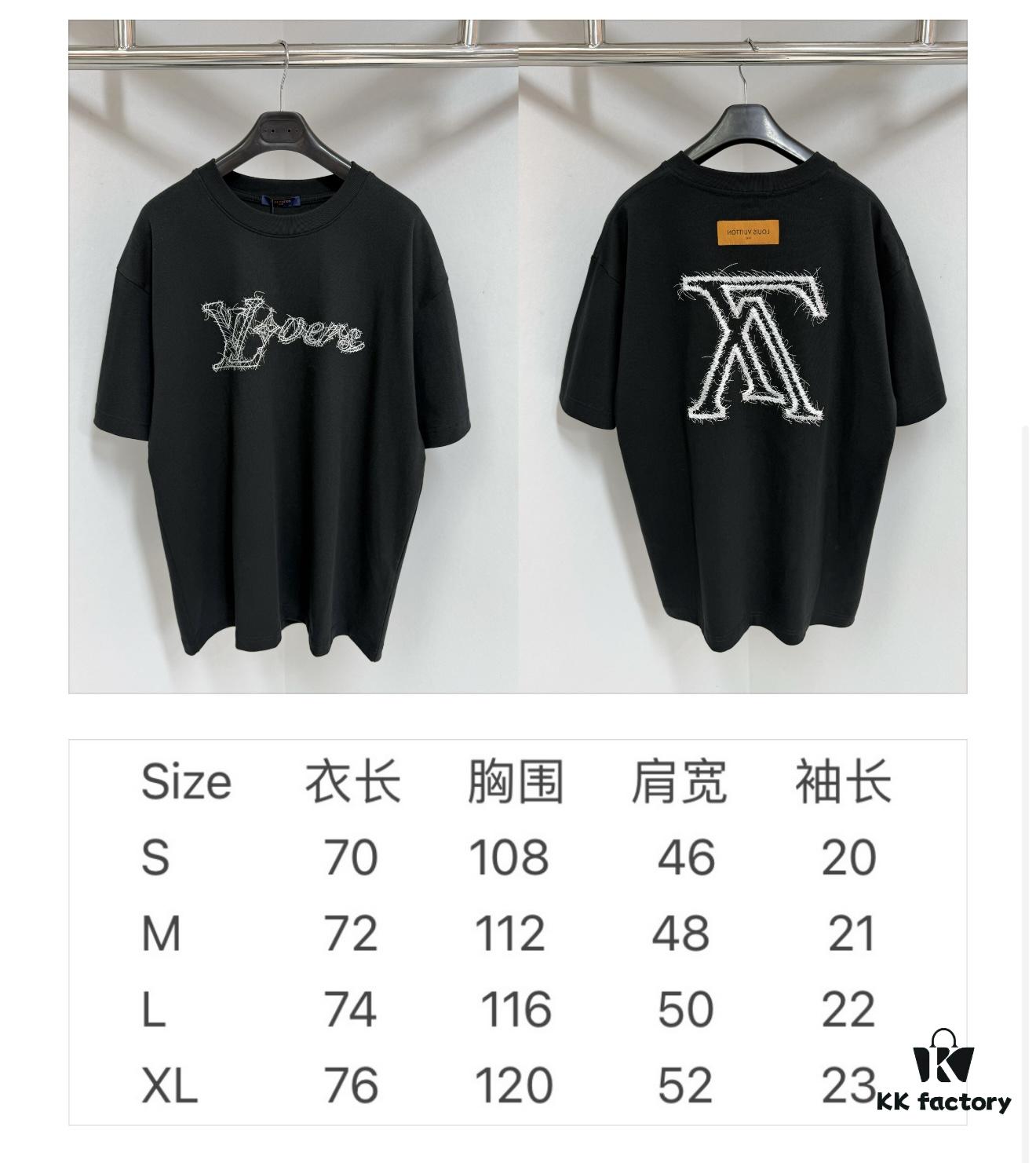 6931186b908475d562cd90f9 1V 25 Heavy Embroidery T-Shirt, A True Favorite, 100% Cotton 300g Double Yarn Fabric, Imported Machine Sanskrit Letter Embroidery, Laser Cut Edge, Exquisite Craftsmanship and Soft Texture