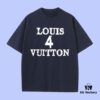 69311995908475d562cd914b Luxury Quality LV Louis 2025 Fall Spring Collection Slogan 4 Short Sleeve T-Shirt, Premium 270G 32-Single Double-Yarn Cotton Fabric, Distinct from Ordinary Prints, Relaxed Fit Unisex Design