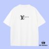69311a22908475d562cd9172 Luxury Quality LV Louis 2025 Fall Spring Collection Snake Year Logo T-Shirt, Distinct from Regular Printing, Custom Woven 270G 32-Count Double-Yarn Pure Cotton Fabric, Loose Fit Unisex Design