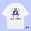 69311a66908475d562cd9181 Luxury Quality LV Louis 2025 Fall Spring Collection Logo Short Sleeve T-Shirt, Distinct from Regular Printing, Made of Premium 270G 32-Count Double-Yarn Pure Cotton Fabric, Loose Fit Unisex Design