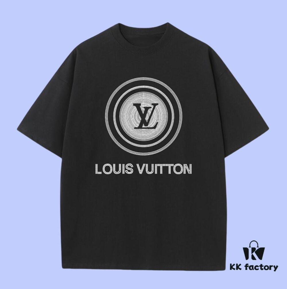 69311a6d908475d562cd9183 Luxury Quality LV Louis 2025 Fall Spring/Summer Collection Logo Short Sleeve T-Shirt, Premium 270G 32-Count Double-Yarn Pure Cotton Fabric, Relaxed Unisex Fit