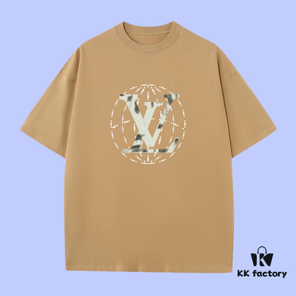 69311a72908475d562cd9184 Luxury Quality LV Louis 2025 Fall Spring Collection Earth Short Sleeve T-Shirt, Premium 270G 32-Count Double-Yarn Cotton Fabric, Distinct from Regular Prints, Loose Fit Unisex Design