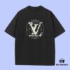 69311a7a908475d562cd9186 Luxury Quality LV Louis 2025 Fall Spring Collection Earth Short Sleeve T-Shirt, Premium 270G 32s Double-Yarn Cotton Fabric, Distinct from Regular Print, Loose Unisex Fit