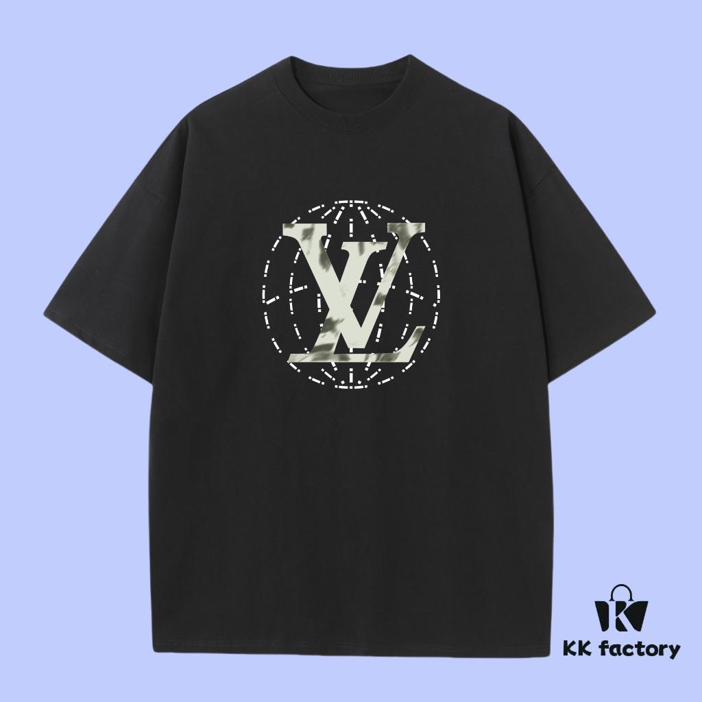 69311a7a908475d562cd9186 Luxury Quality LV Louis 2025 Fall Spring Collection Earth Short Sleeve T-Shirt, Premium 270G 32s Double-Yarn Cotton Fabric, Distinct from Regular Print, Loose Unisex Fit