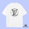 69311a82908475d562cd9187 Luxury Quality LV Louis 2025 Fall Spring Collection Earth Short Sleeve T-Shirt, Premium 270G 32-Count Double-Yarn Cotton Fabric, Distinct from Regular Prints, Loose Fit Unisex Design