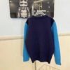 69311ab1908475d562cd9192 GUCCI x Artist Collaboration Face Print Crew Neck Long Sleeve Sweater