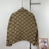 69311b30908475d562cd91bf New Gucci GUCCI 24FW Double G Jacquard Lapel Long-Sleeve Shirt Jacket