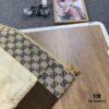 69311b7e908475d562cd91d9 New GUCCI Classic Double G Jacquard Patchwork Zipper Jacket Unisex Trench Coat