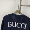 69311bce908475d562cd91ef New Gucci Jacquard Knit V-Neck Cardigan Unisex College Style