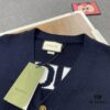 69311bd0908475d562cd91f0 New Gucci Jacquard Knit V-Neck Cardigan Unisex College Style