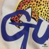 69311c7f908475d562cd921f New GUCCI 2024 Leopard Print Letter Short Sleeve T-Shirt in Beige, Paw Design, Unisex Couples Style