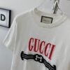69311c98908475d562cd9228 New GUCCI Gucci Arrow Red Logo 2024 Spring and Summer Knitted Short-Sleeve Unisex Top