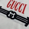 69311c98908475d562cd9229 New GUCCI Gucci Arrow Red Logo 2024 Spring and Summer Knitted Short-Sleeve Unisex Top