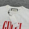 69311c9c908475d562cd922a New GUCCI Gucci Arrow Red Logo 2024 Spring and Summer Knitted Short-Sleeve Unisex Top