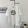 69311cc0908475d562cd9239 New 2024 Pre-Spring Gucci Double G Graffiti Print Knitted Cotton T-Shirt