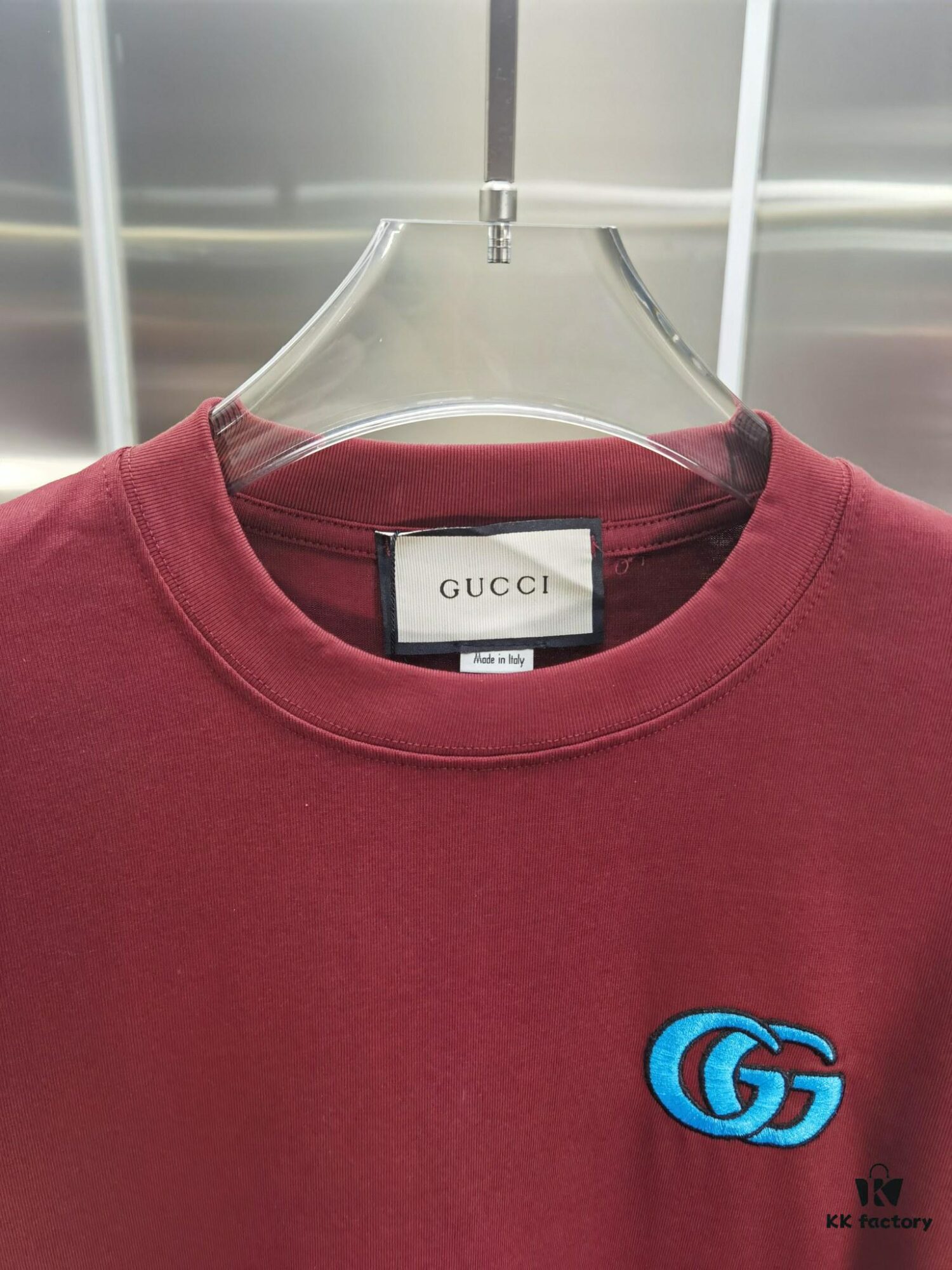 69311d19908475d562cd924a Gucci Embroidered Short Sleeve T-Shirt (Top Quality Version, Different from Standard Stock)