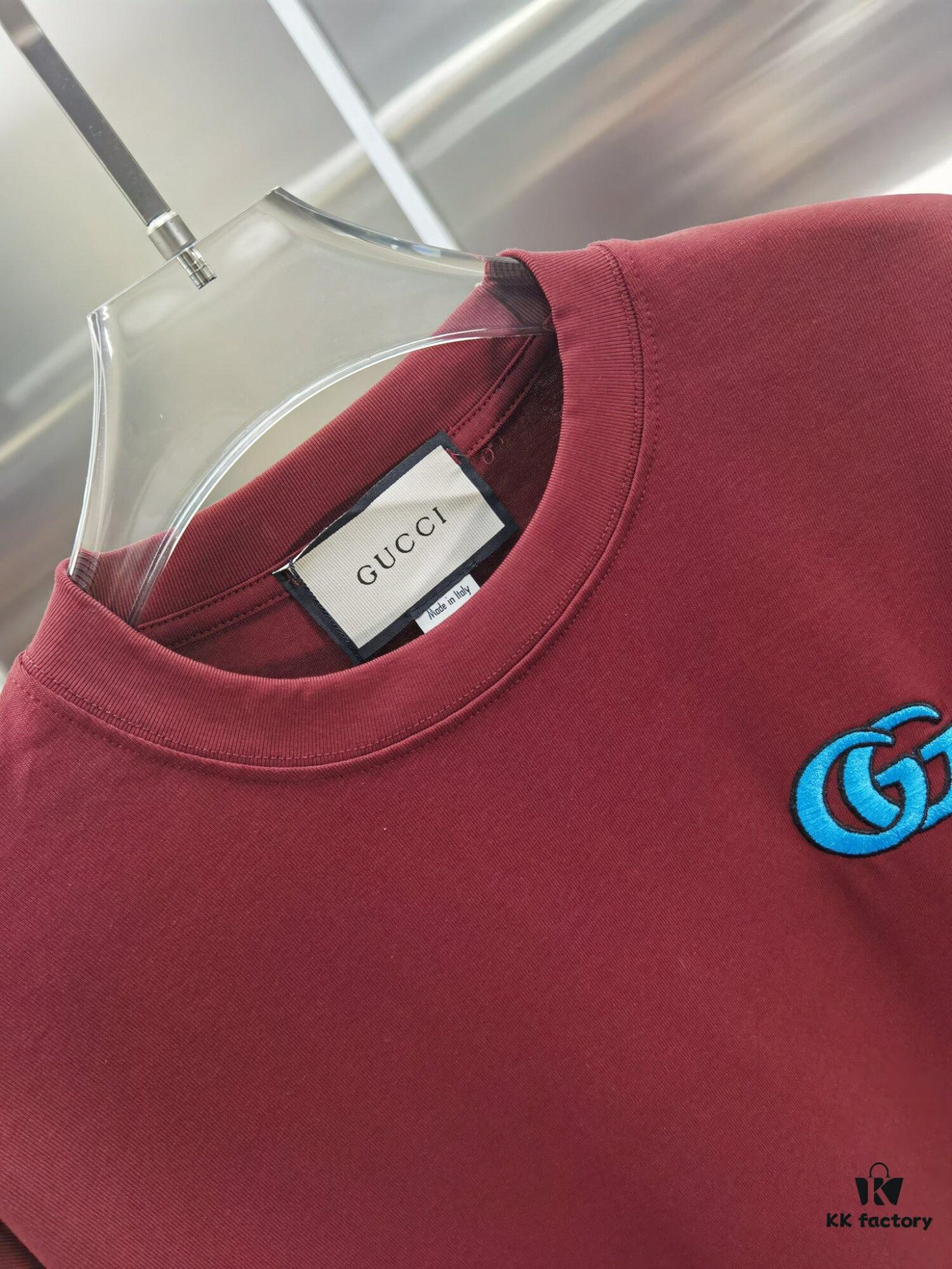 69311d20908475d562cd924b Gucci Embroidered Short Sleeve T-Shirt (Top Quality Version, Different from Standard Stock)