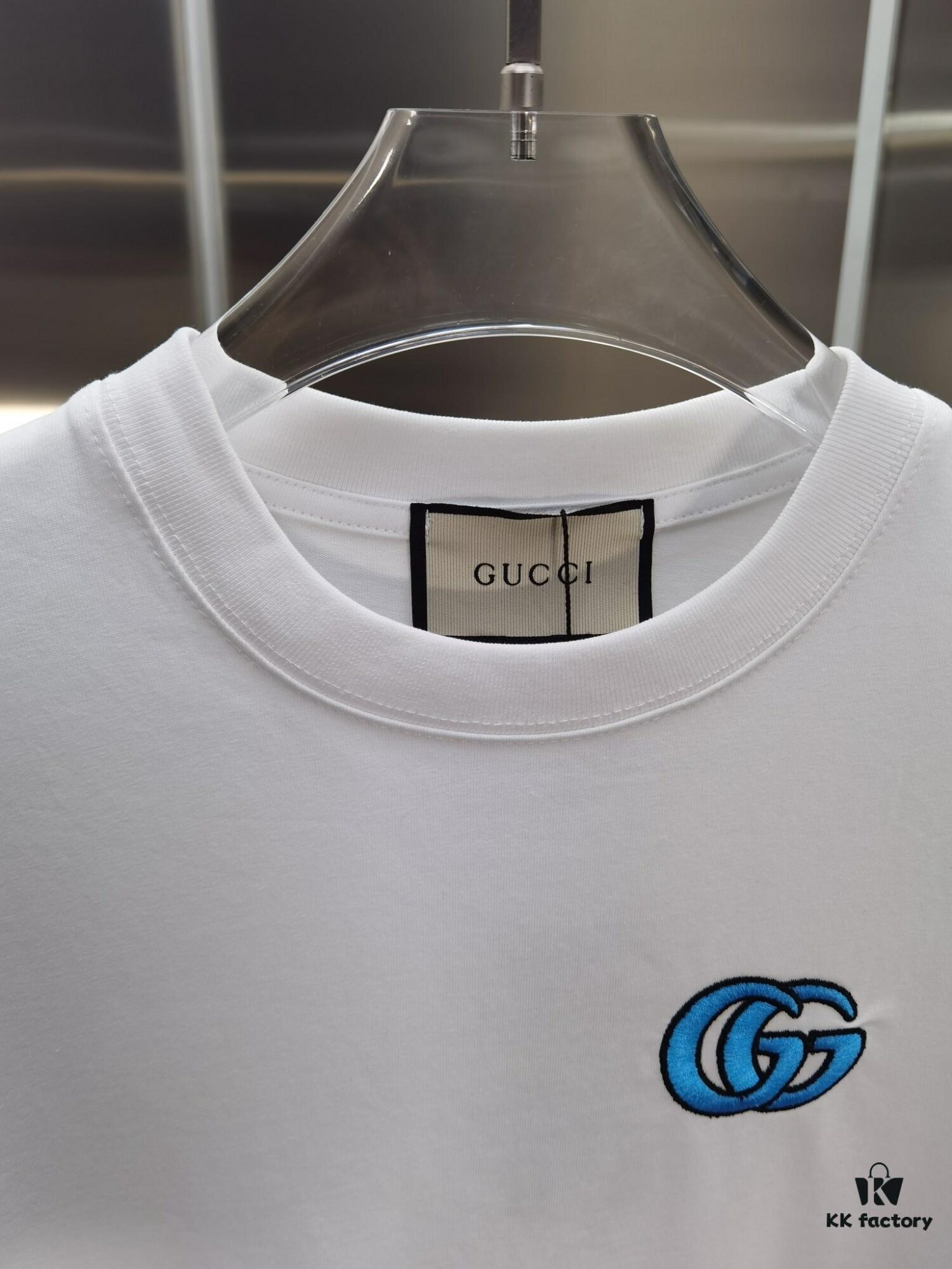69311d45908475d562cd9256 Gucci Embroidered Short Sleeve T-Shirt (Top Quality Version, Different from Standard Stock)