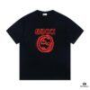 69311d60908475d562cd9262 GUCCI New Classic Chest Letter Logo Embroidered Casual Round Neck Short Sleeve T-Shirt