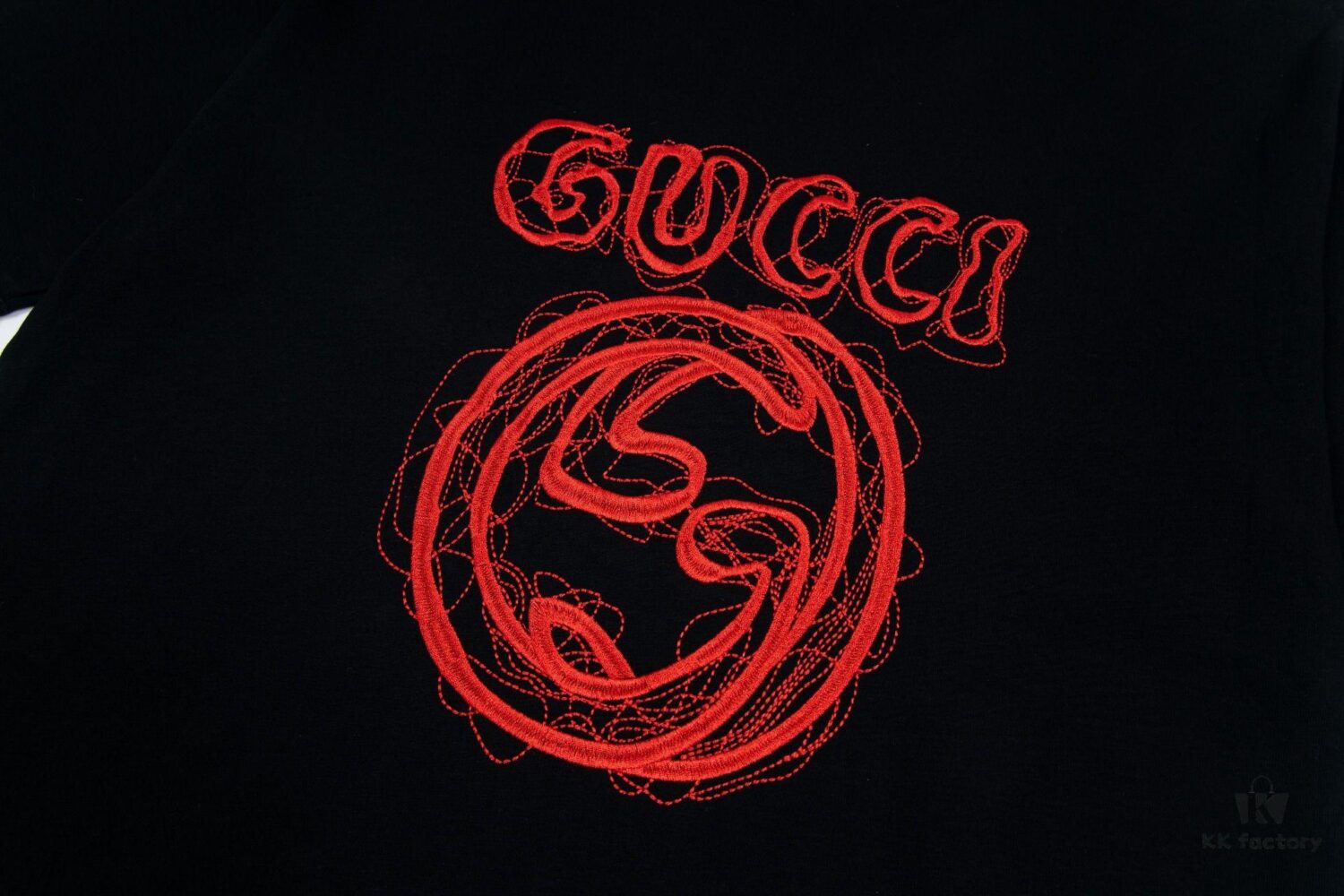 69311d66908475d562cd9264 GUCCI New Classic Chest Letter Logo Embroidered Casual Round Neck Short Sleeve T-Shirt