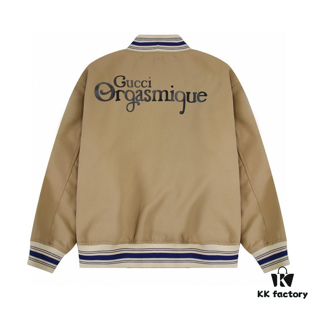 69311da4908475d562cd9277 GUCCI Autumn New Unisex Reversible Baseball Jacket