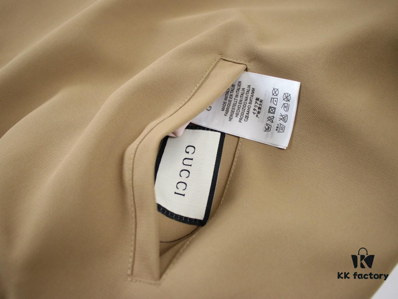 69311dc3908475d562cd927d GUCCI Autumn New Unisex Reversible Baseball Jacket
