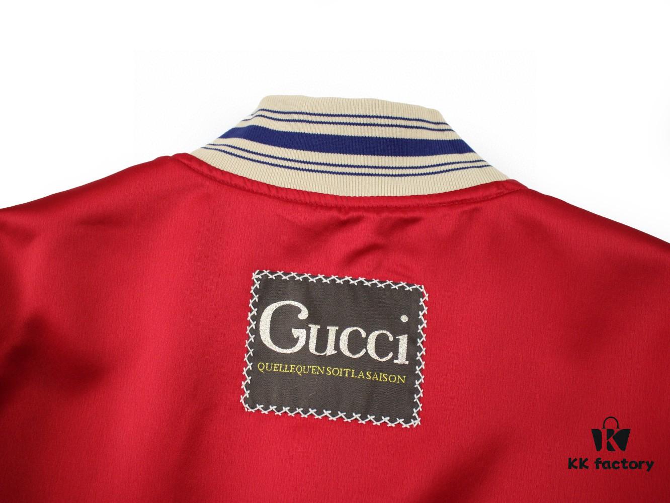69311e00908475d562cd9293 GUCCI Autumn New Unisex Reversible Bomber Jacket