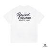 69311e55908475d562cd929d GUCCI 25SS New Arrival Minimalist Logo Print Crew Neck Short Sleeve T-Shirt Unisex