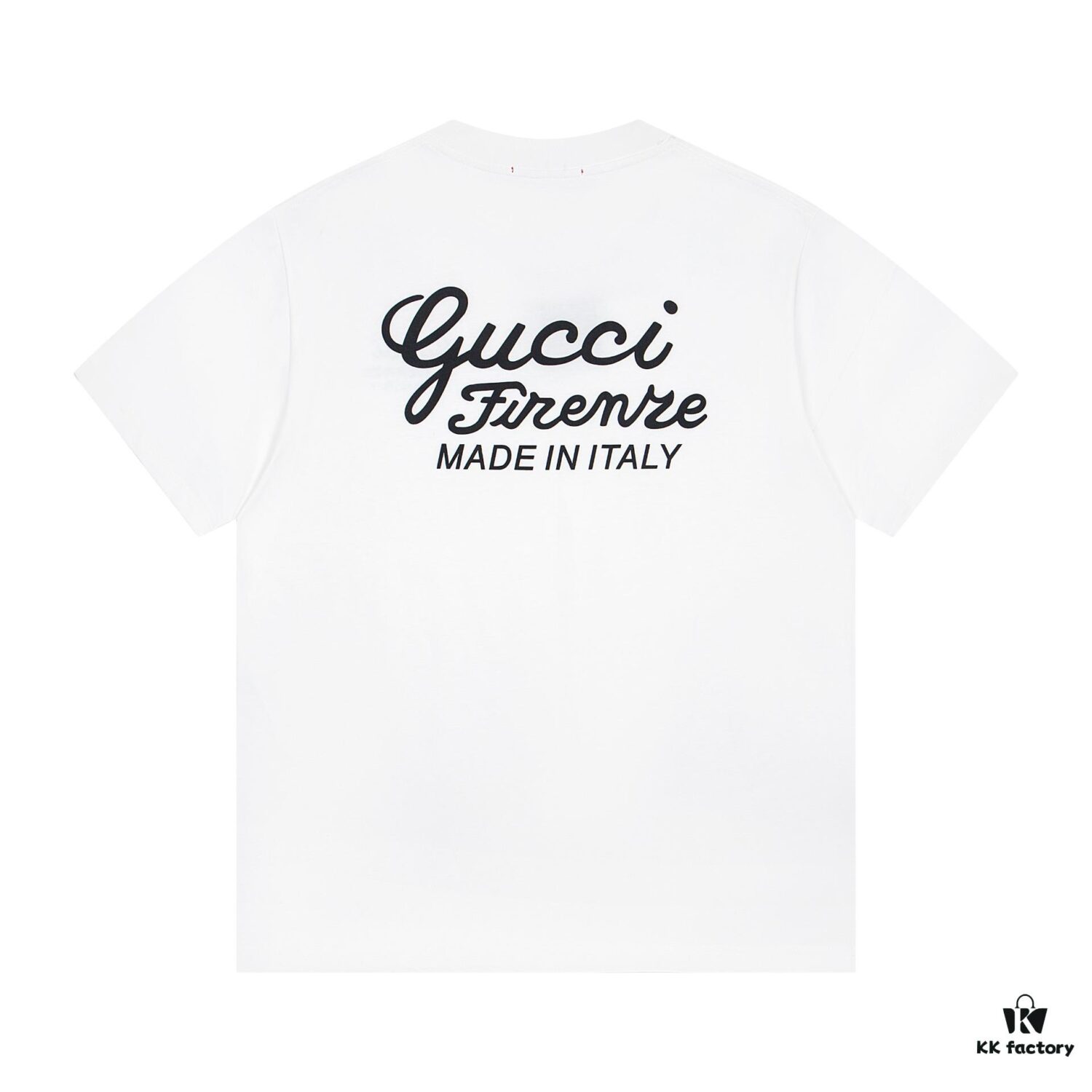 69311e55908475d562cd929d GUCCI 25SS New Arrival Minimalist Logo Print Crew Neck Short Sleeve T-Shirt Unisex