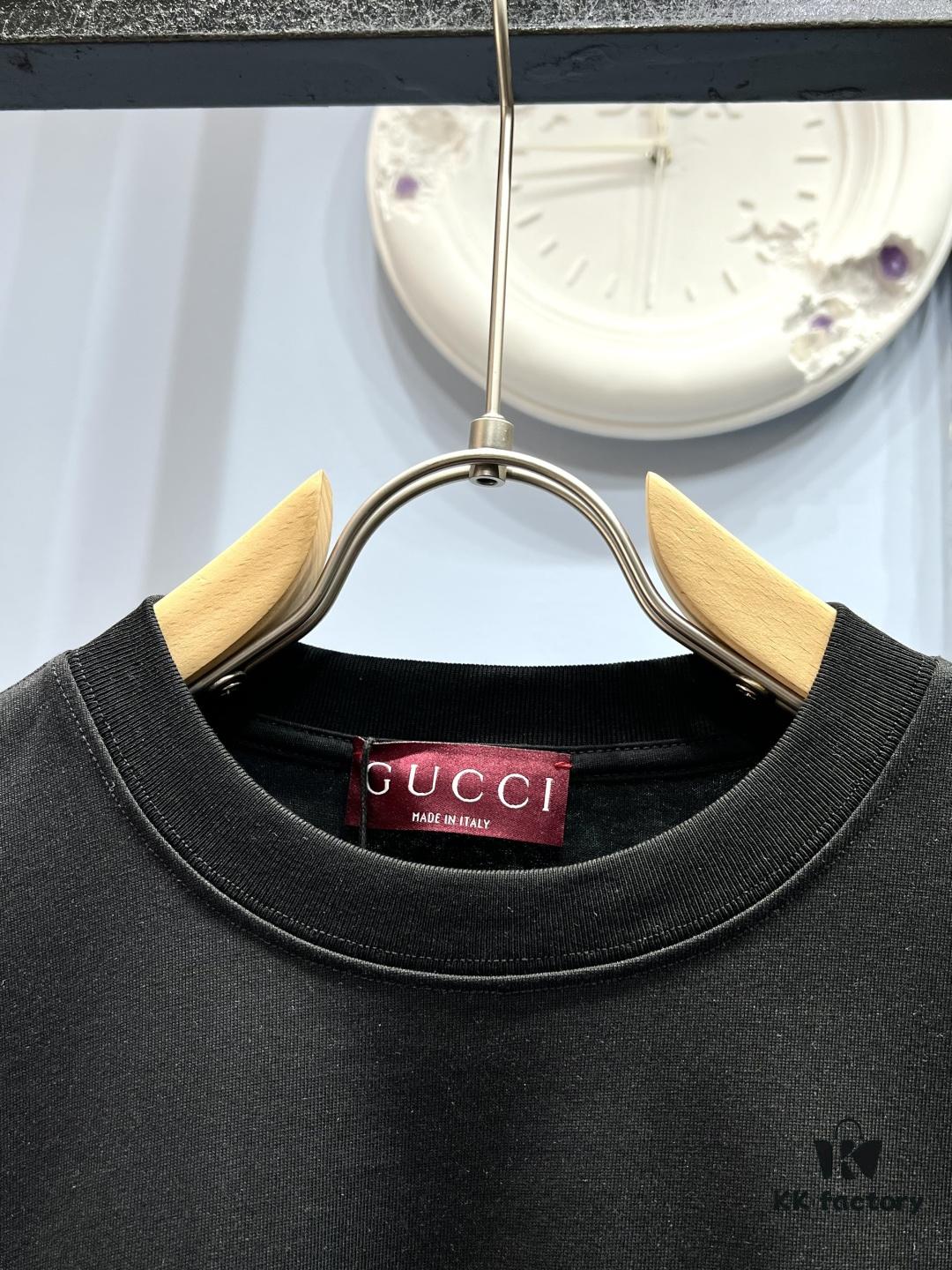 Gucci Web Flag Short-Sleeve T-Shirt